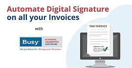 Digital Signatures in BUSY