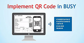 Implementing QR Code in BUSY