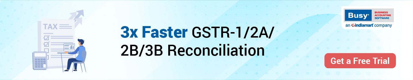 GSTR Reconciliation
