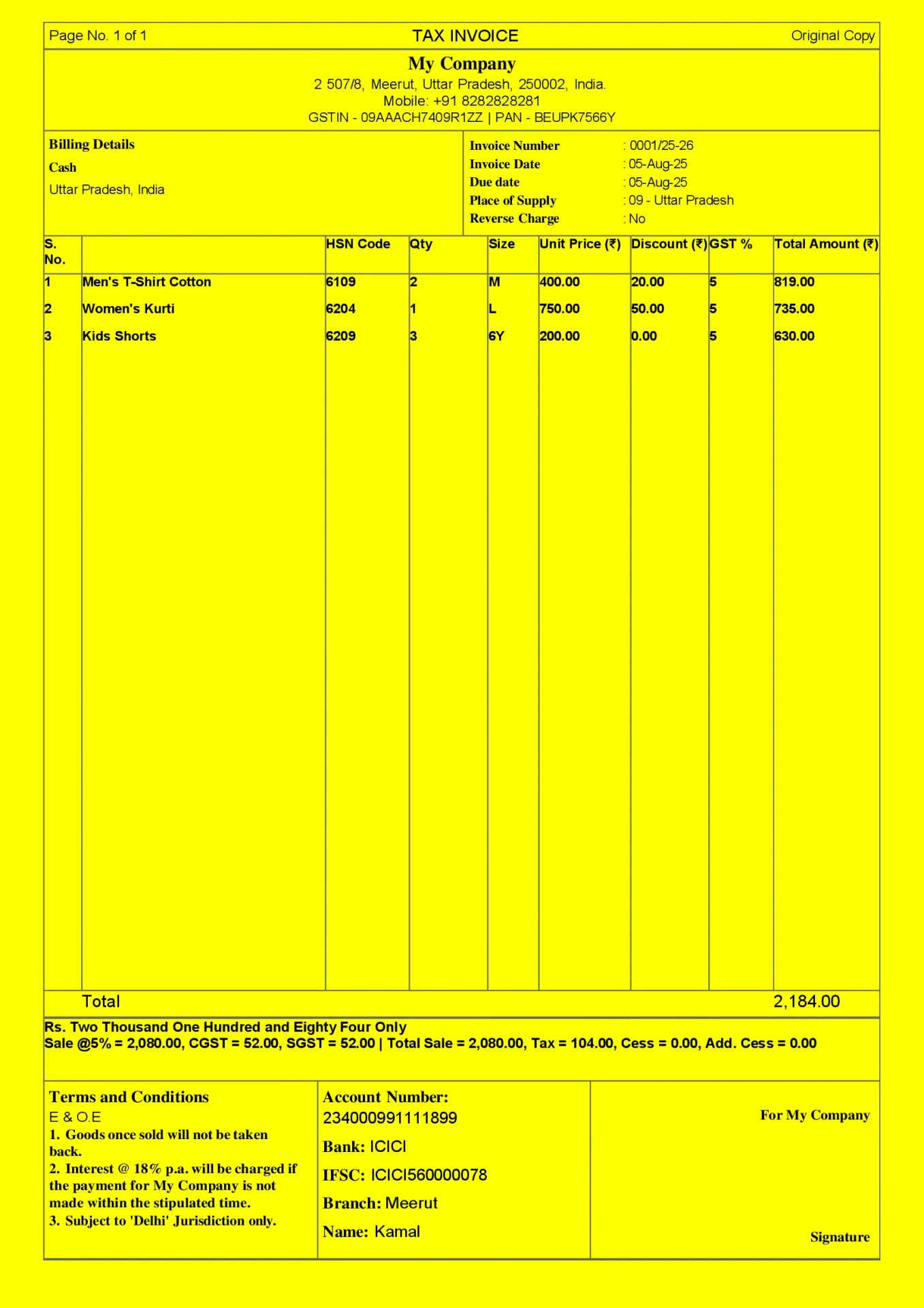 Template Preview