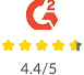 G2 4.4/5 Rating
